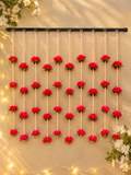 ROSE & PEARL HANGING- SET OF 10 (3ft)