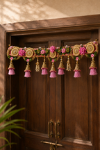 PINK LOTUS & PEARL TORAN