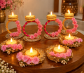 Rose Garden Tealight Set (SET OF 8)