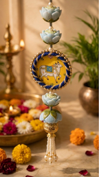 PICHWAI KAMDHENU LOTUS LATKAN- SET OF 8 (3ft)